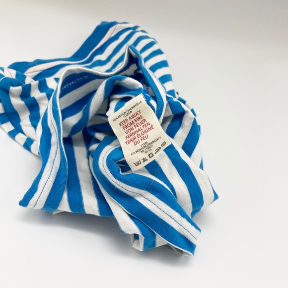 NWT MINI BODEN FUNNY GLASSES FACE STRIPED T SHIRT - Picture 4 of 5